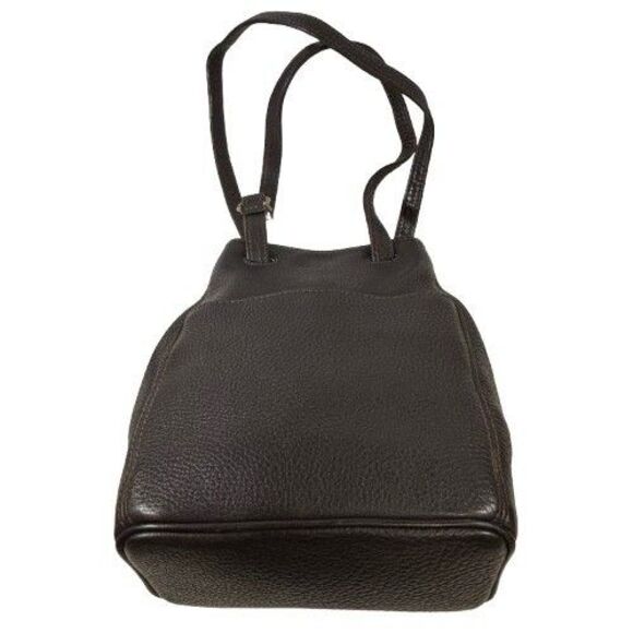 Coach Vintage Sonoma Drawstring Mahogany Pebbled Leather Bucket Bag 1998 #4923 - Picture 15 of 16